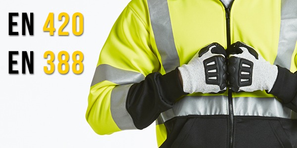 Gant de manutention professionnel de travail EN 420 Conforme aux exigences  générales en matière de gants de protection :, EP213